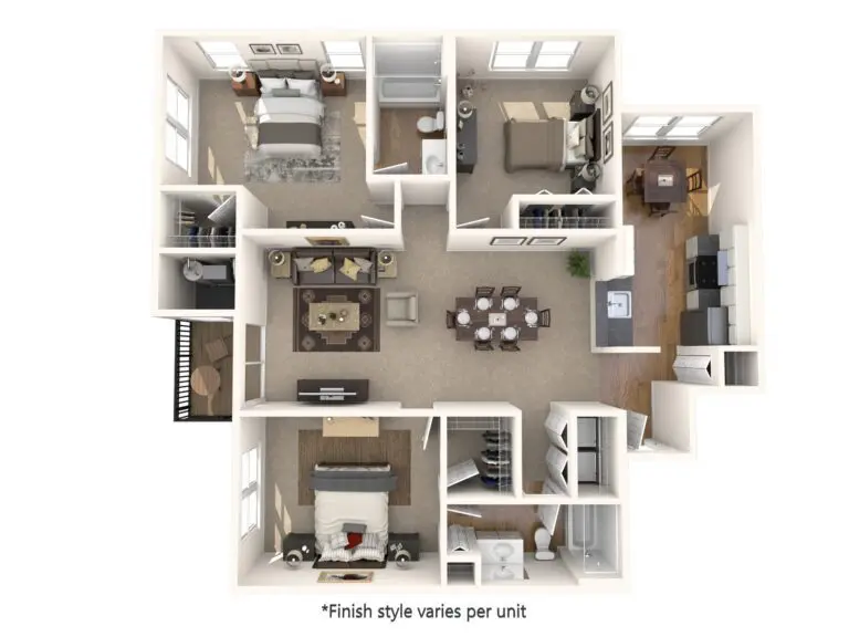 Apartments For Rent TGM Bull Run - Brigadier ...