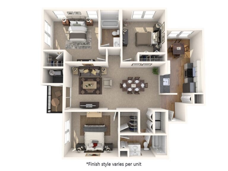 Apartments For Rent TGM Bull Run - Brigadier ...